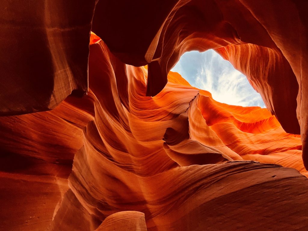 Antelope Canyon Tours - What Actually is Antelope Canyon? 2 Antelope Canyon Tours - AC with sky